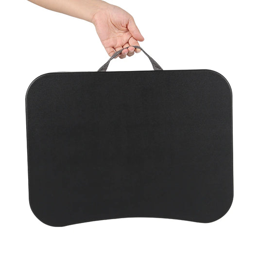 Multifunctional Laptop Desk with Cushion – Portable Lap Table with Mouse Pad