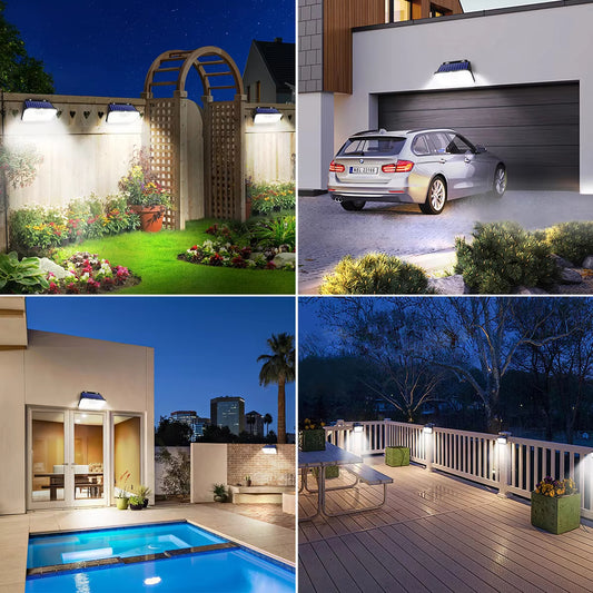 Secure Your Home – 148 LED Solar Light