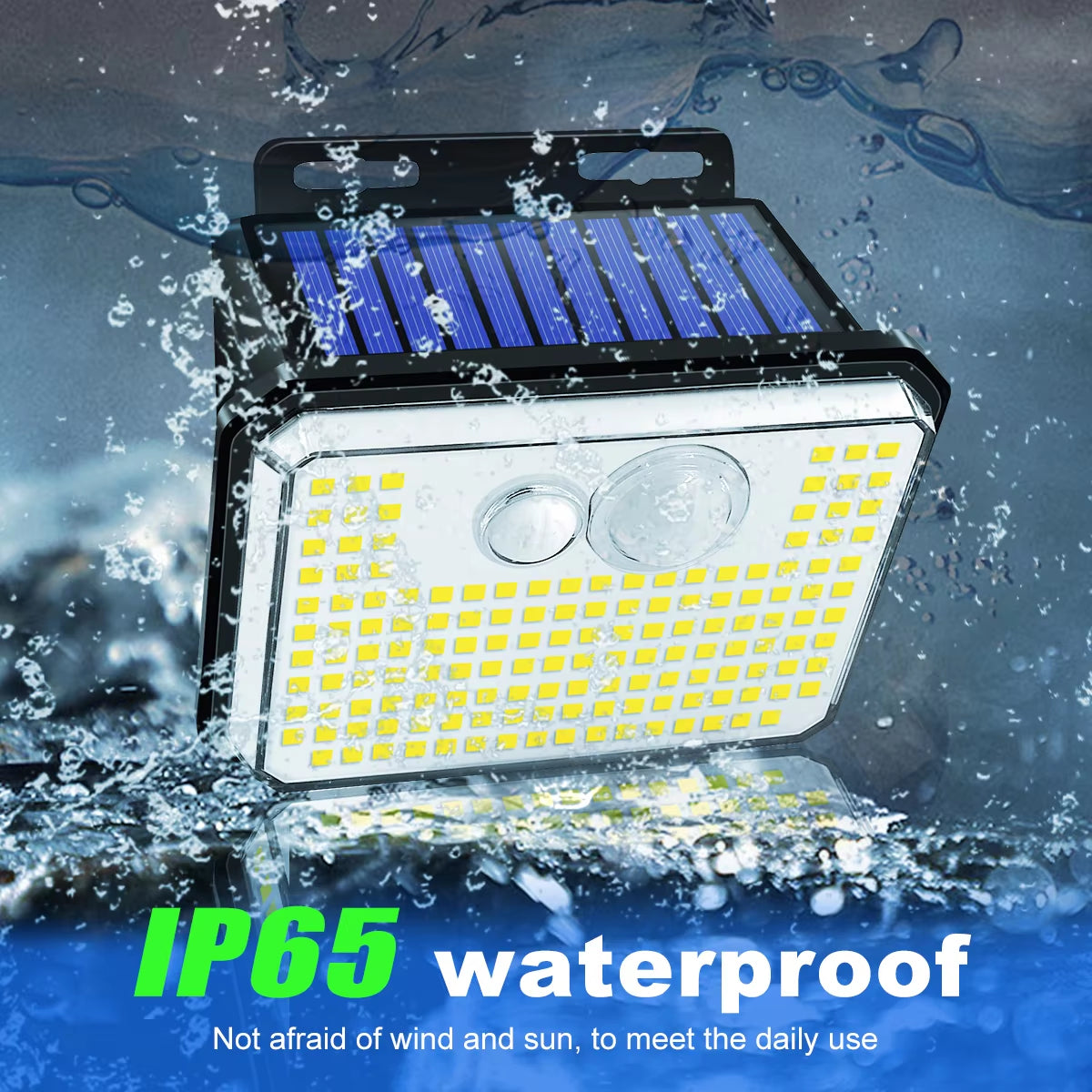 Secure Your Home – 148 LED Solar Light