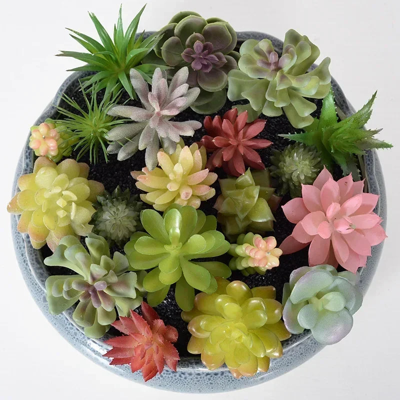 High Quality Artificial Succulent Plant – Realistic PVC Faux Greenery for Home & Office Décor