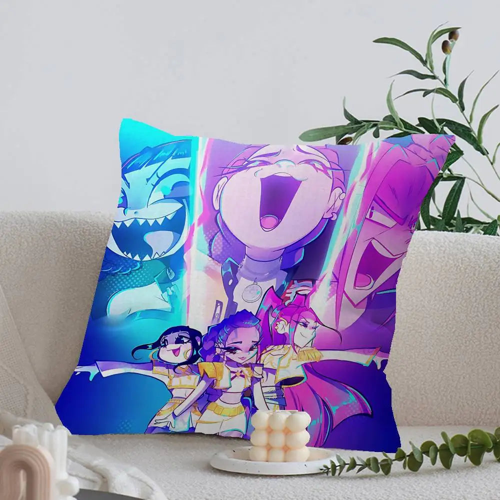 Decorative Throw Pillow Case for Couch & Home Décor- Cushion Cover