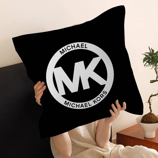 Fashion Designer Inspired Cushion Cover – Decorative Throw Pillow Case for Couch & Farmhouse Home Décor