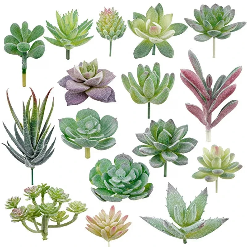 High Quality Artificial Succulent Plant – Realistic PVC Faux Greenery for Home & Office Décor