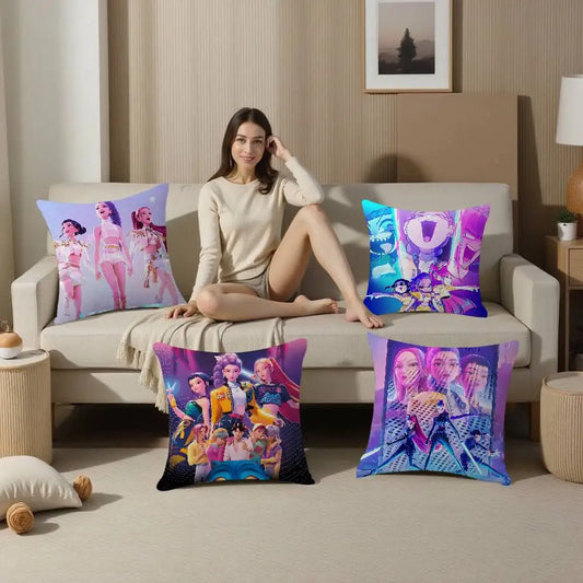 Decorative Throw Pillow Case for Couch & Home Décor- Cushion Cover