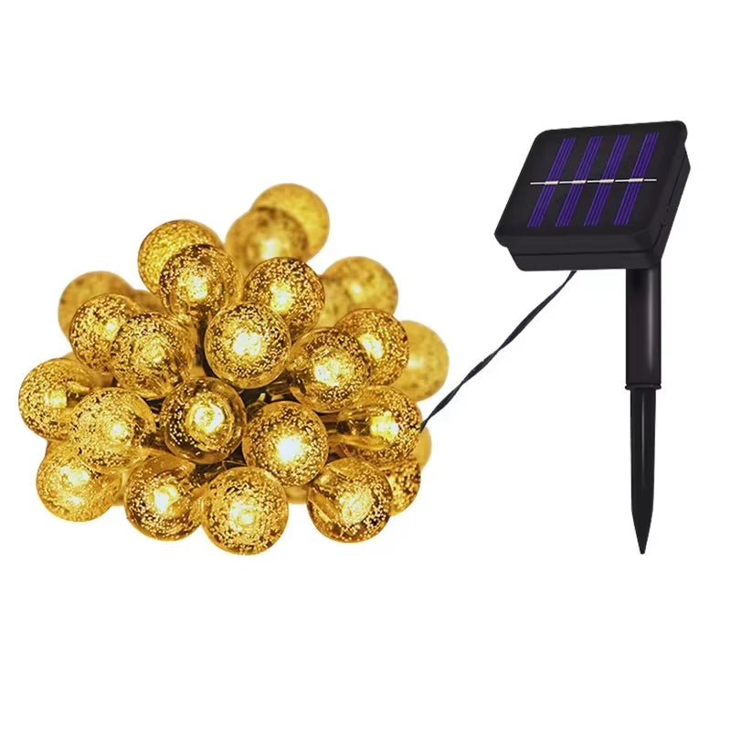 Shine Beautifully – Solar Crystal Ball Fairy Lights