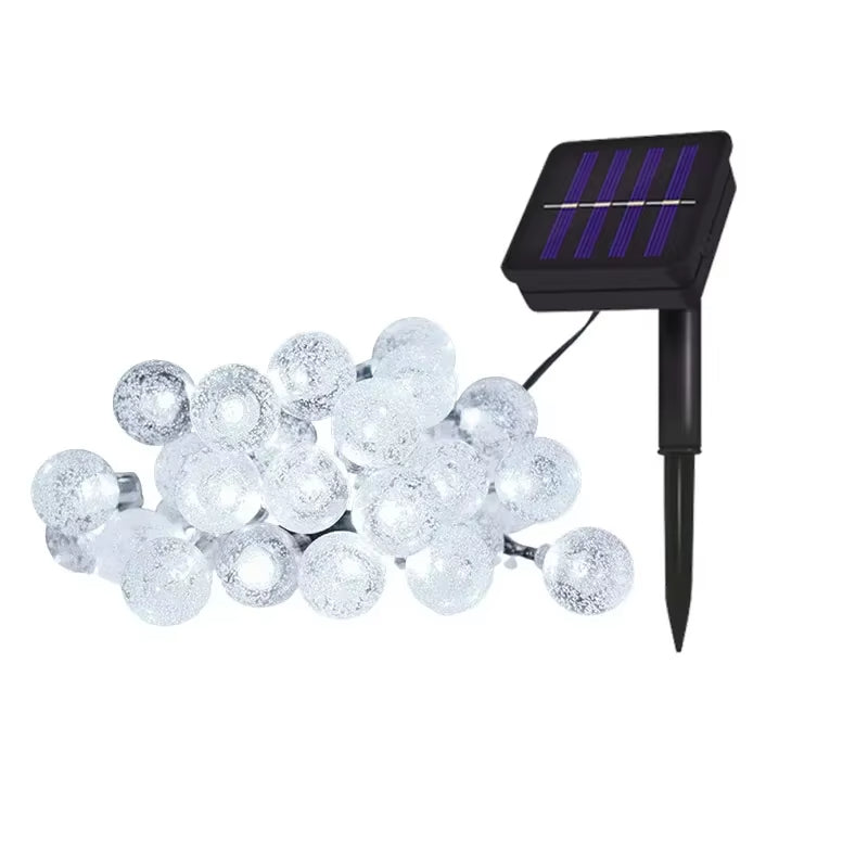 Shine Beautifully – Solar Crystal Ball Fairy Lights
