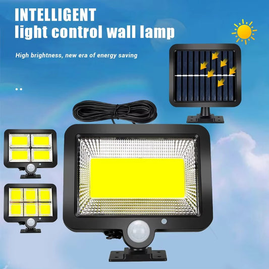 Solar Motion Sensor LED Wall Light