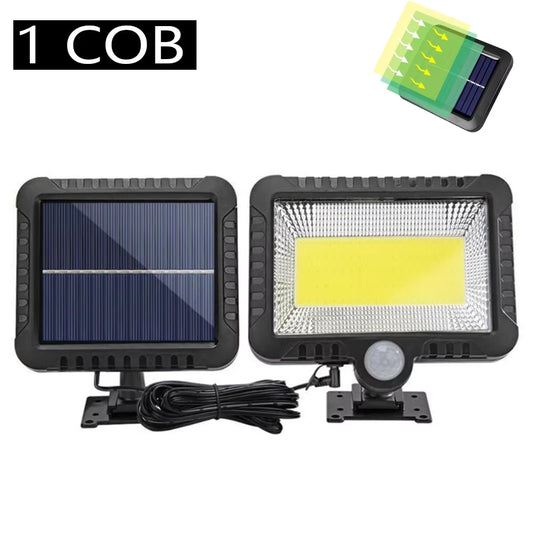 Solar Motion Sensor LED Wall Light