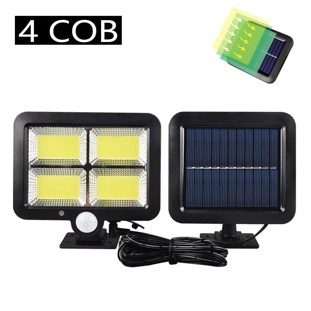 Solar Motion Sensor LED Wall Light