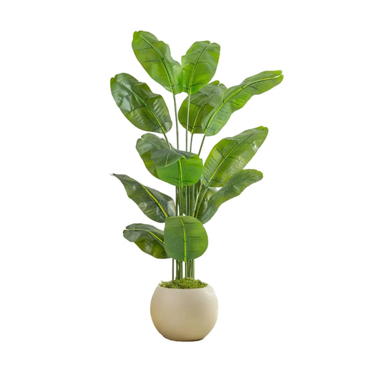 3D Watercolor Plant Wall Stickers Decor