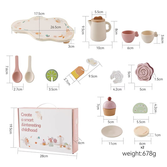 Spark Imagination Montessori Tea Set
