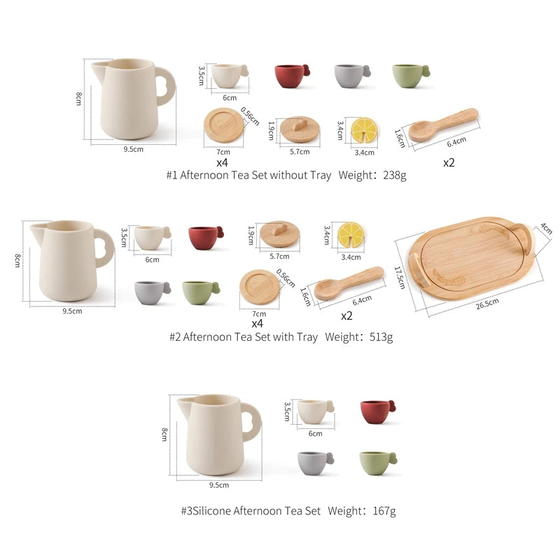 Spark Imagination Montessori Tea Set