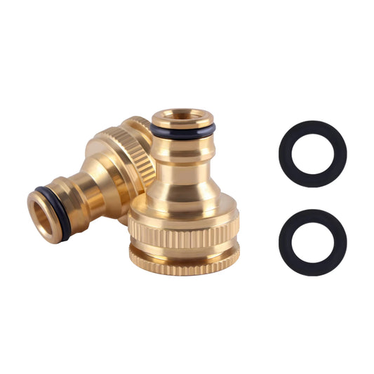 Split Your Water Flow – Brass Y Hose Connector