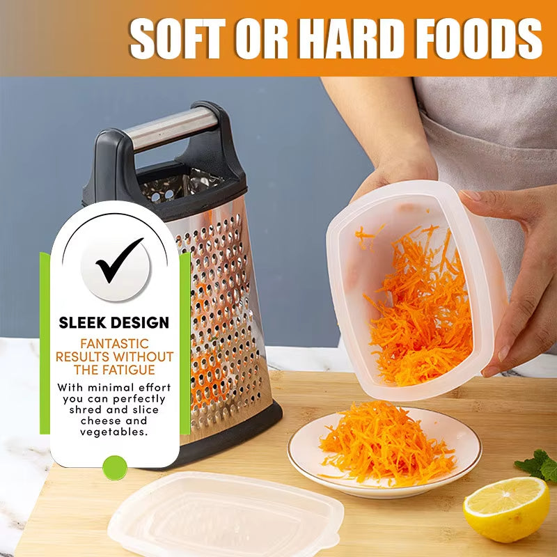 Stainless Steel Box Cheese Grater