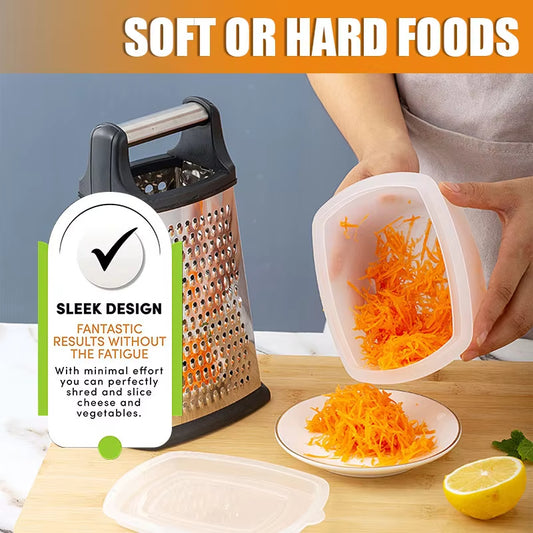 Stainless Steel Box Cheese Grater