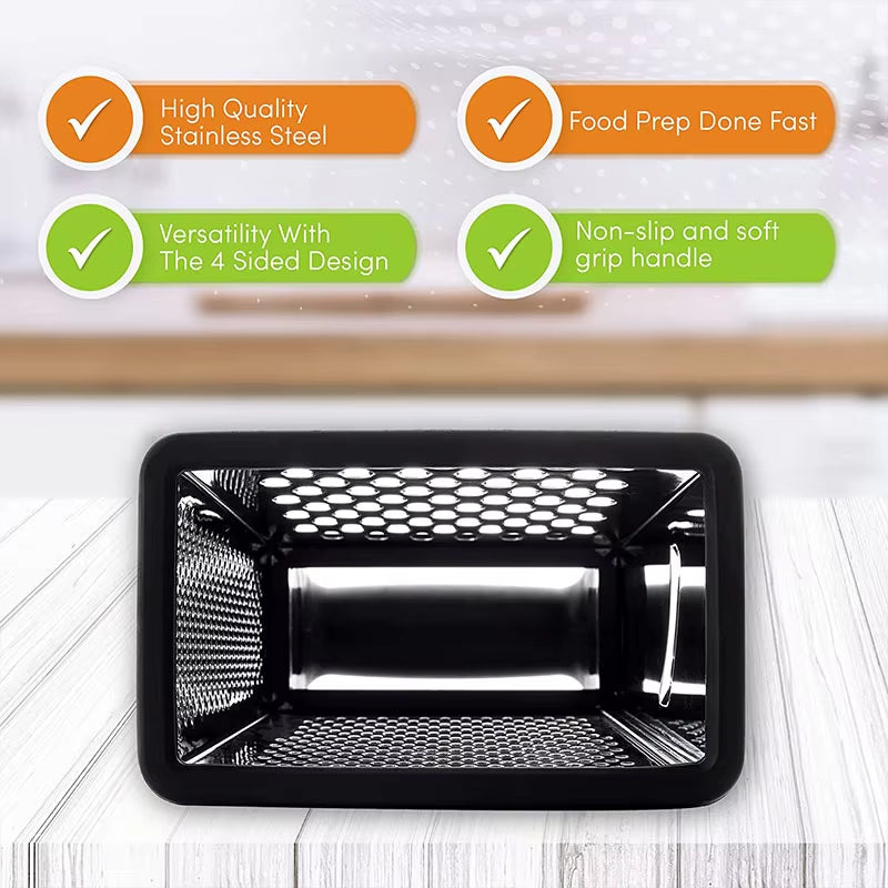 Stainless Steel Box Cheese Grater