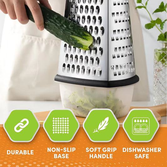 Stainless Steel Box Cheese Grater