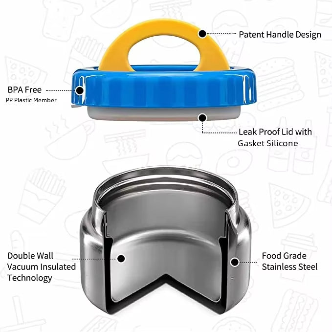Stainless Steel Kids Lunch Container