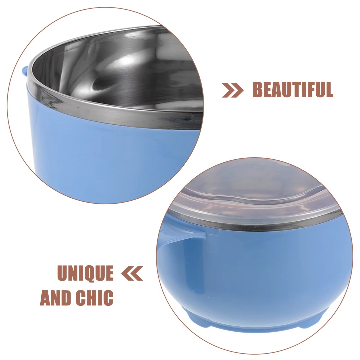 Stainless Steel Ramen Bowl