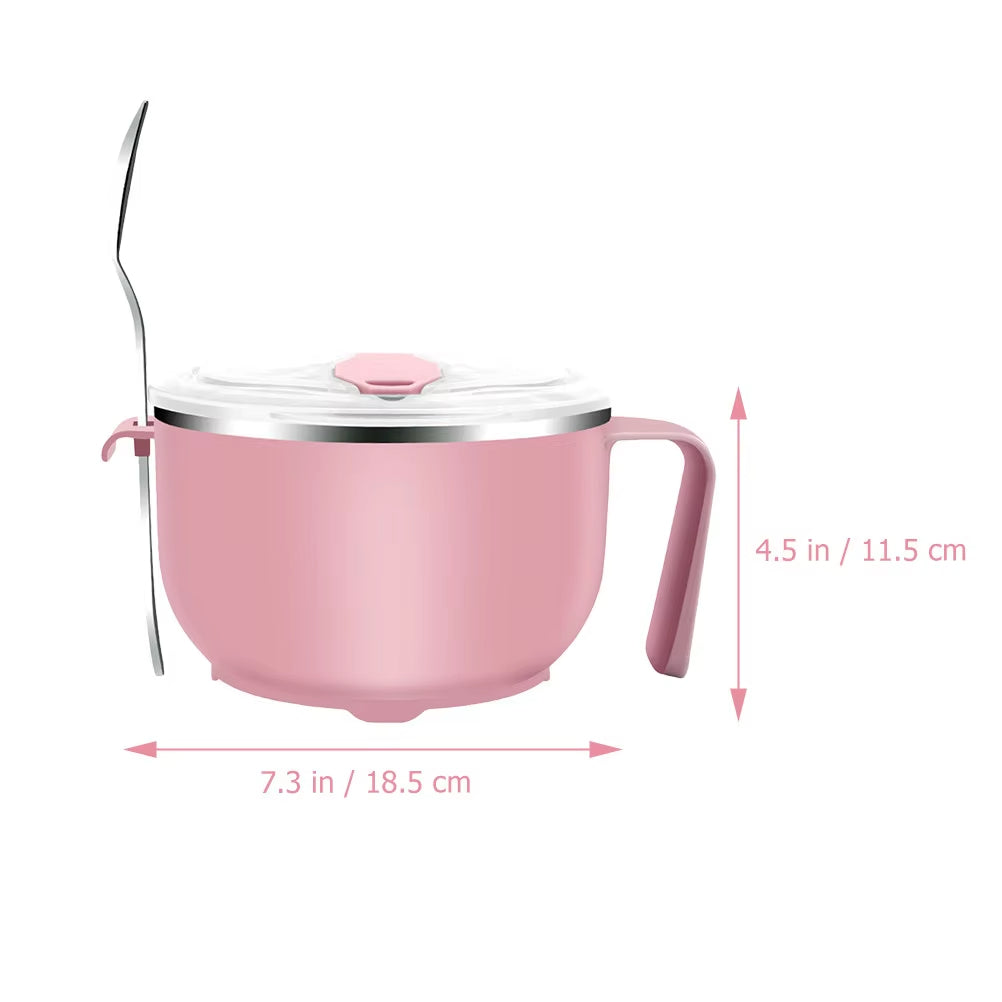 Stainless Steel Sealing Noodle Bowl