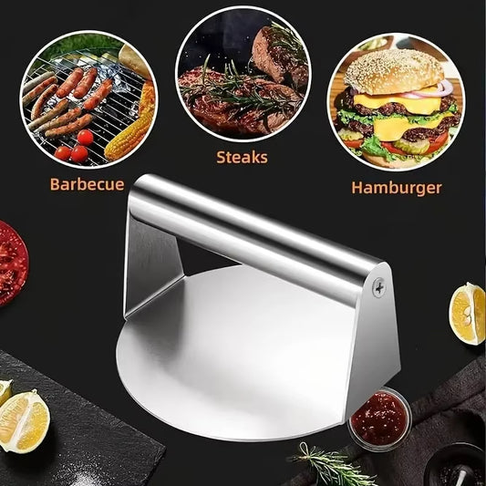 Stainless Steel Smash Burger Press
