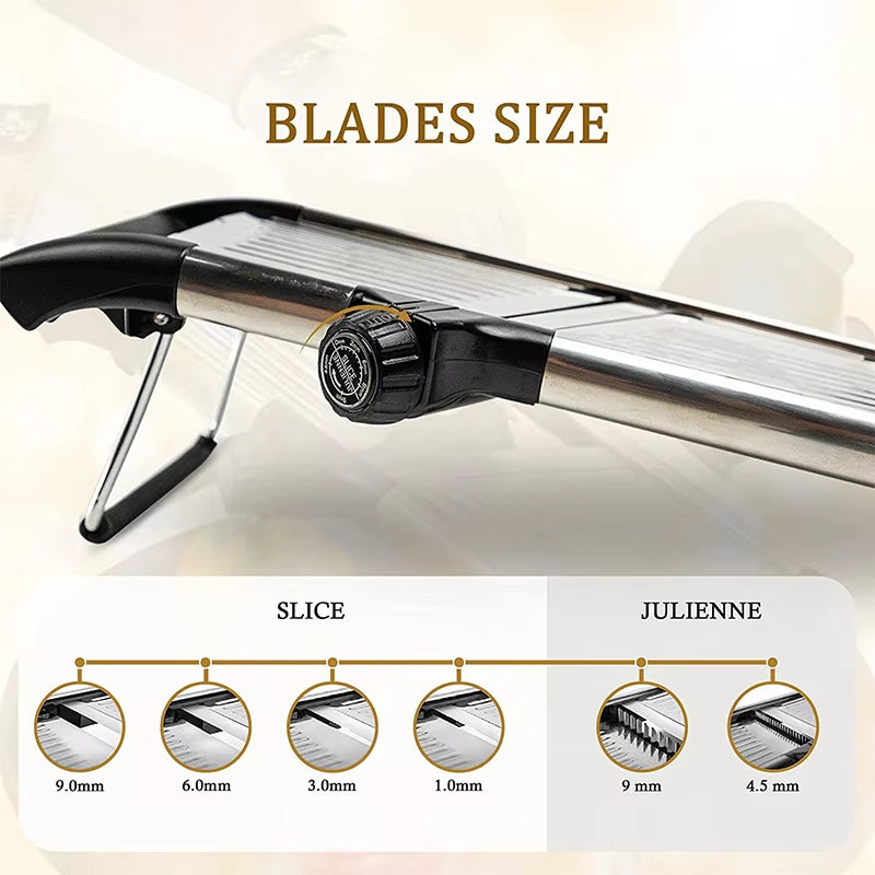 Stainless Steel Vegetable Slicer Chopper Cutter