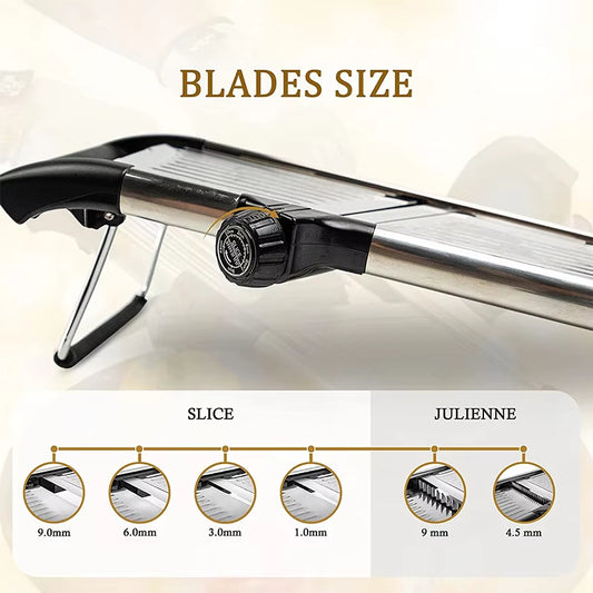 Stainless Steel Vegetable Slicer Chopper Cutter