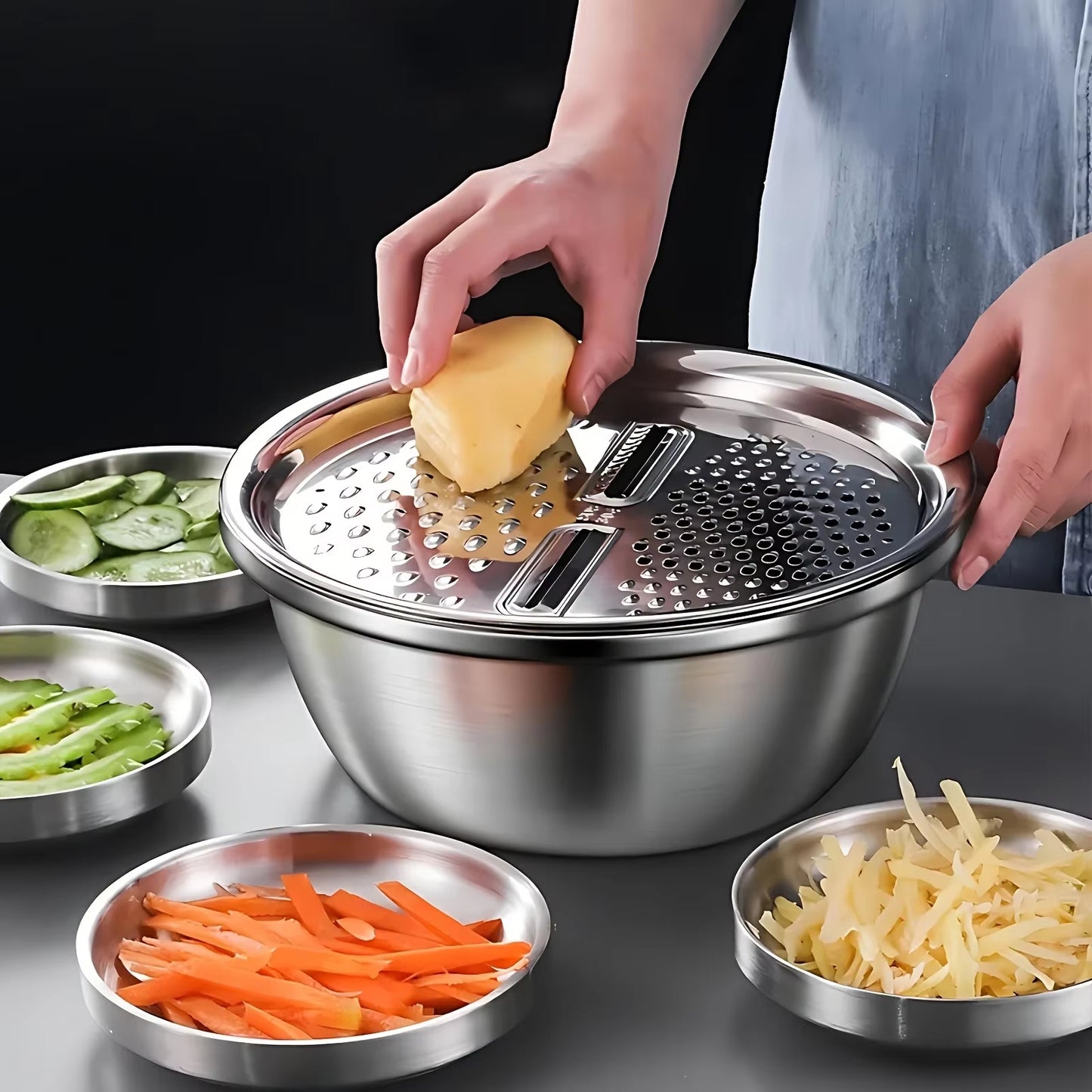 Stainless Steel Vegetable Slicer