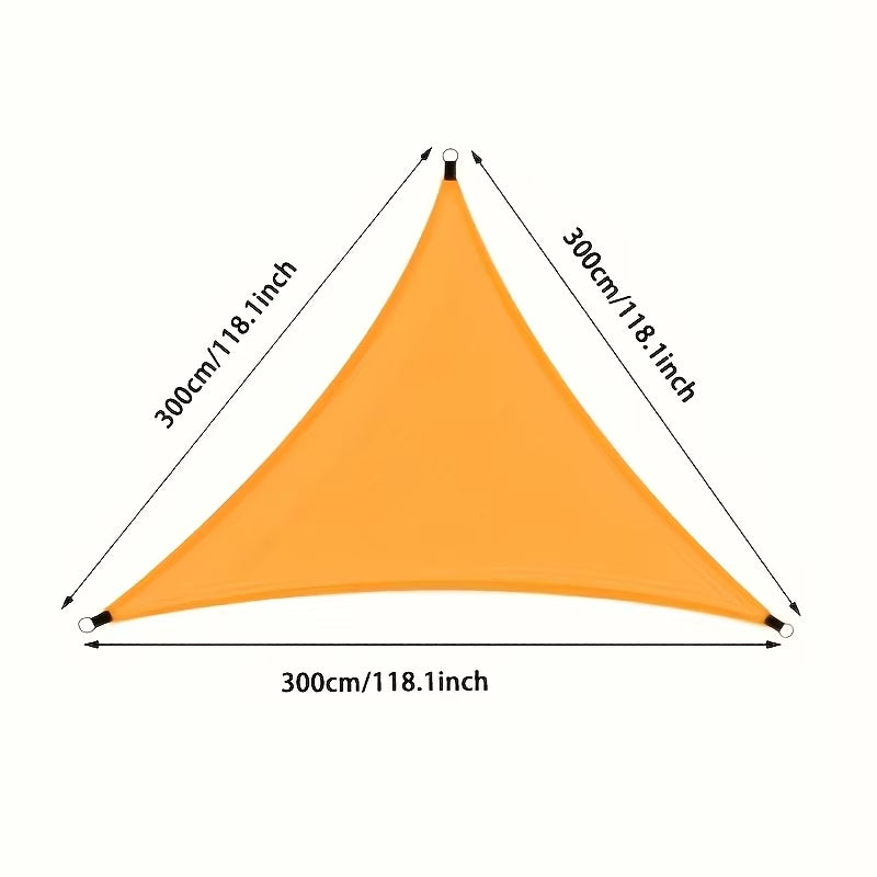 Stay Cool Outdoors – 3×3×3M Triangle Shade Sail