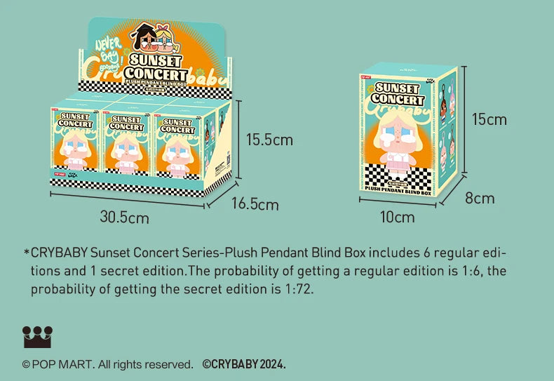 Sunset Concert Plush Pendant Blind Box