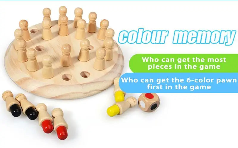 Train Young Minds Montessori Memory Game