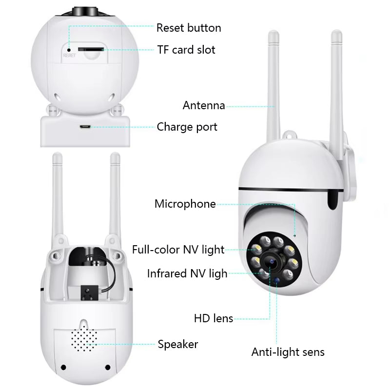 Upgrade Security – 8MP WiFi PTZ Camera