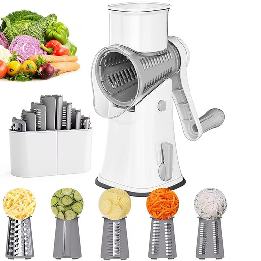 Vegetable Julienne Slicer Waffle Cutter Nut Chopper