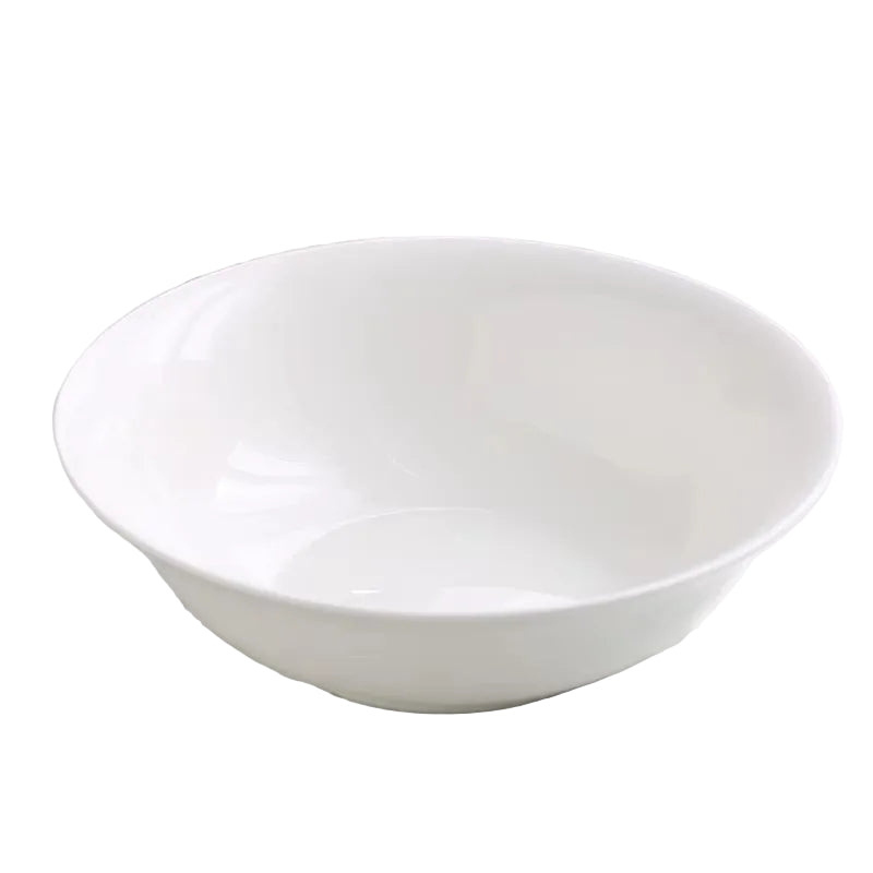 White Bone Large Soup Bowls