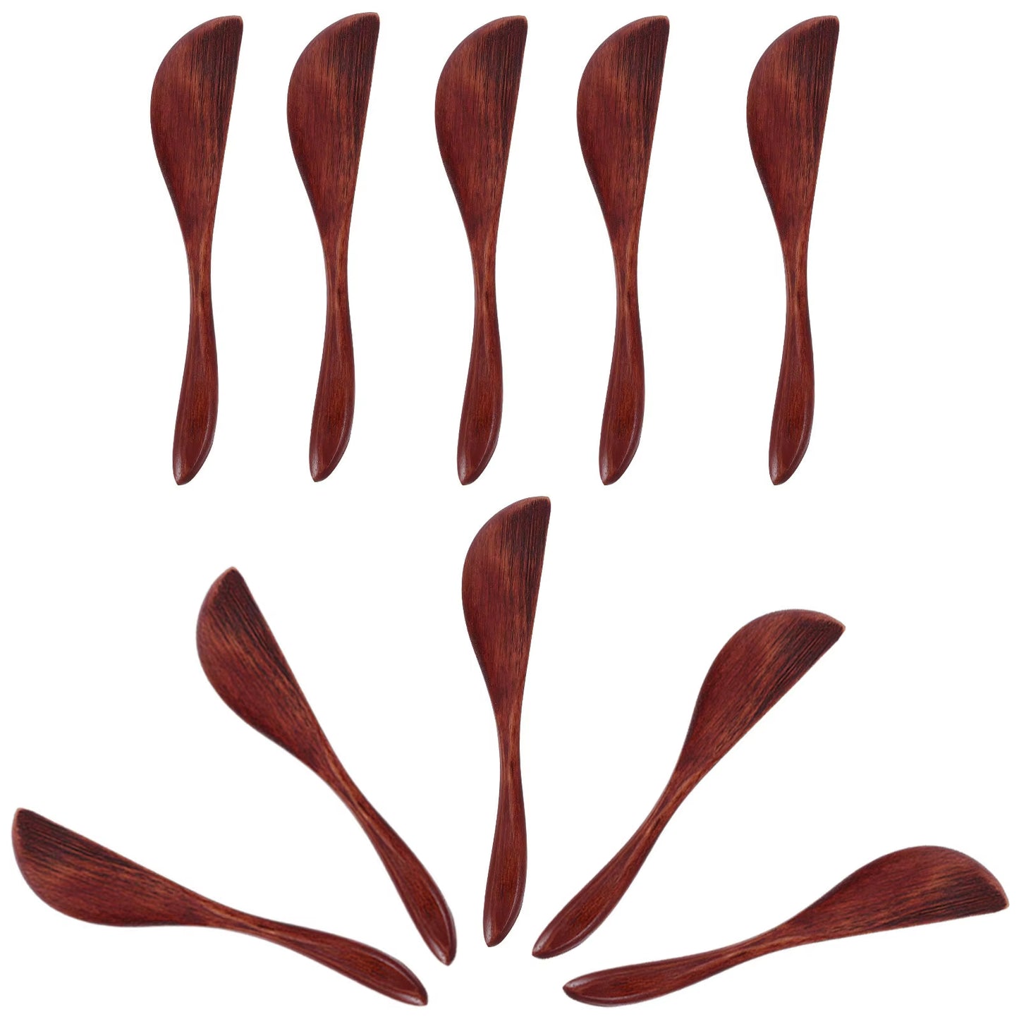Wood Butter Knives Set