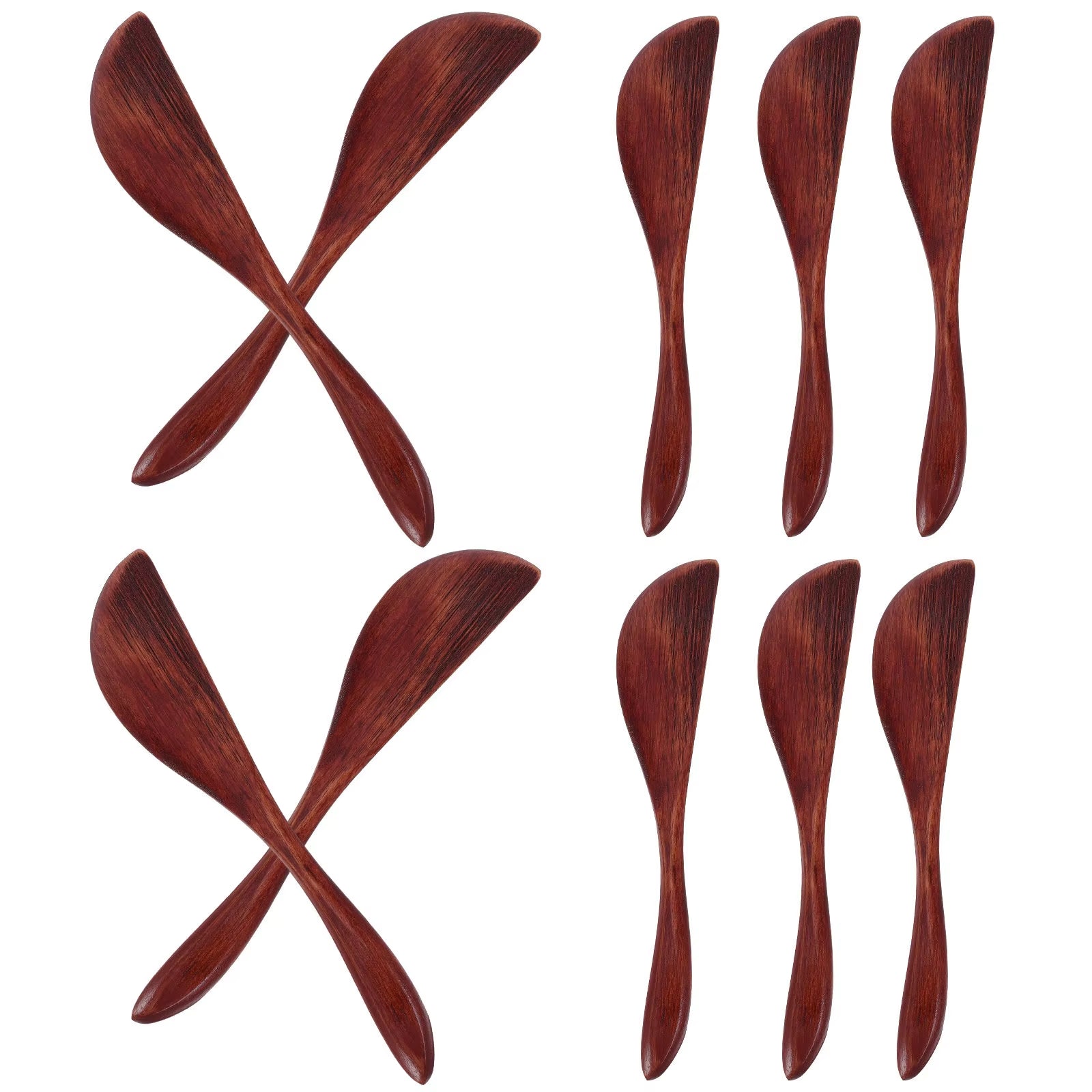 Wood Butter Knives Set