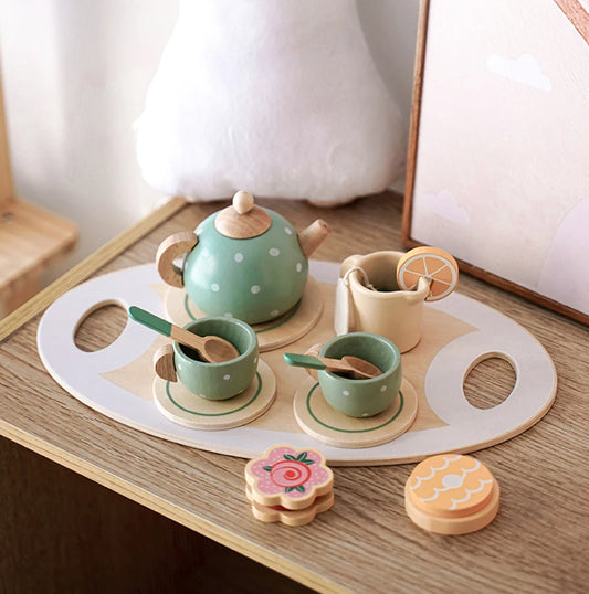 Wooden Tea Toy Set
