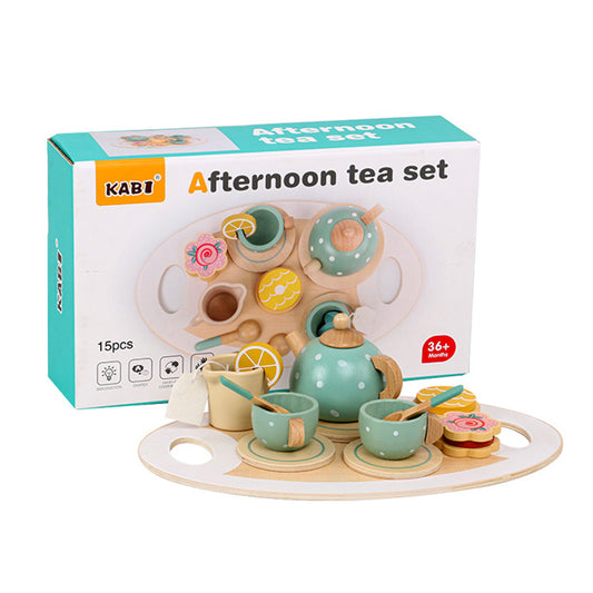 Wooden Tea Toy Set