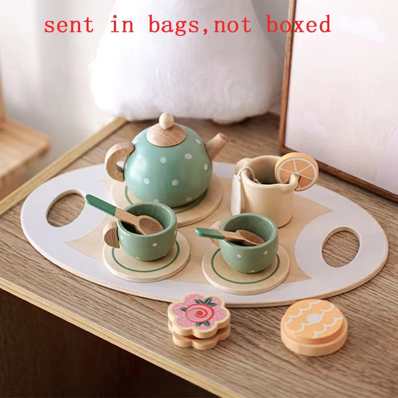 Wooden Tea Toy Set