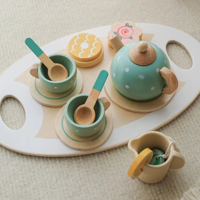 Wooden Tea Toy Set