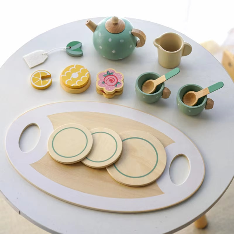 Wooden Tea Toy Set