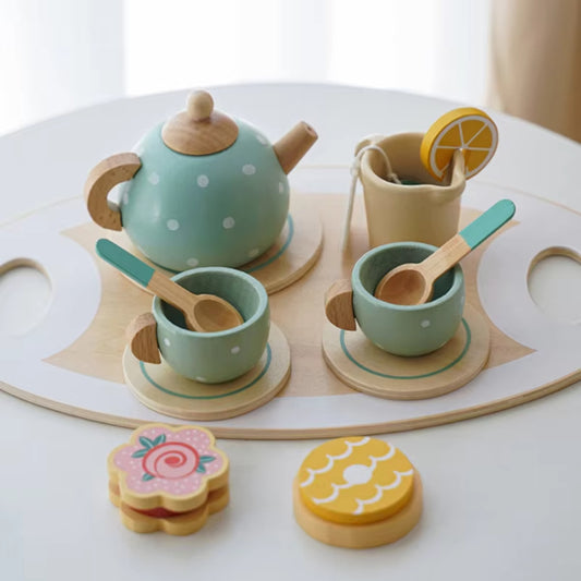 Wooden Tea Toy Set