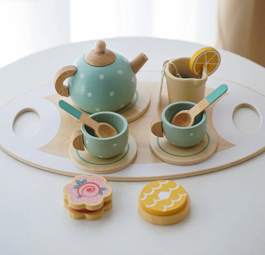 Wooden Tea Toy Set