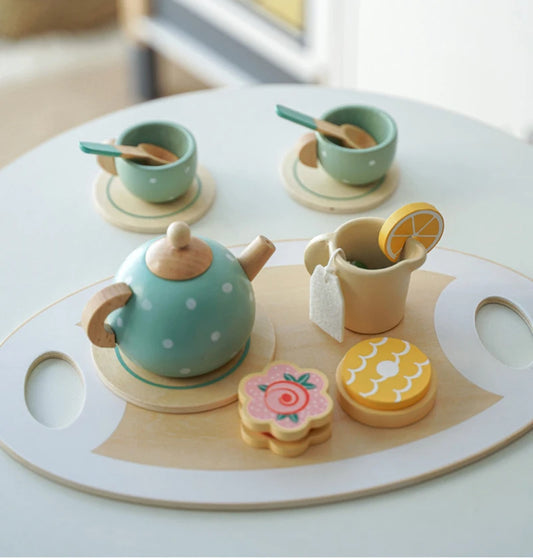 Wooden Tea Toy Set