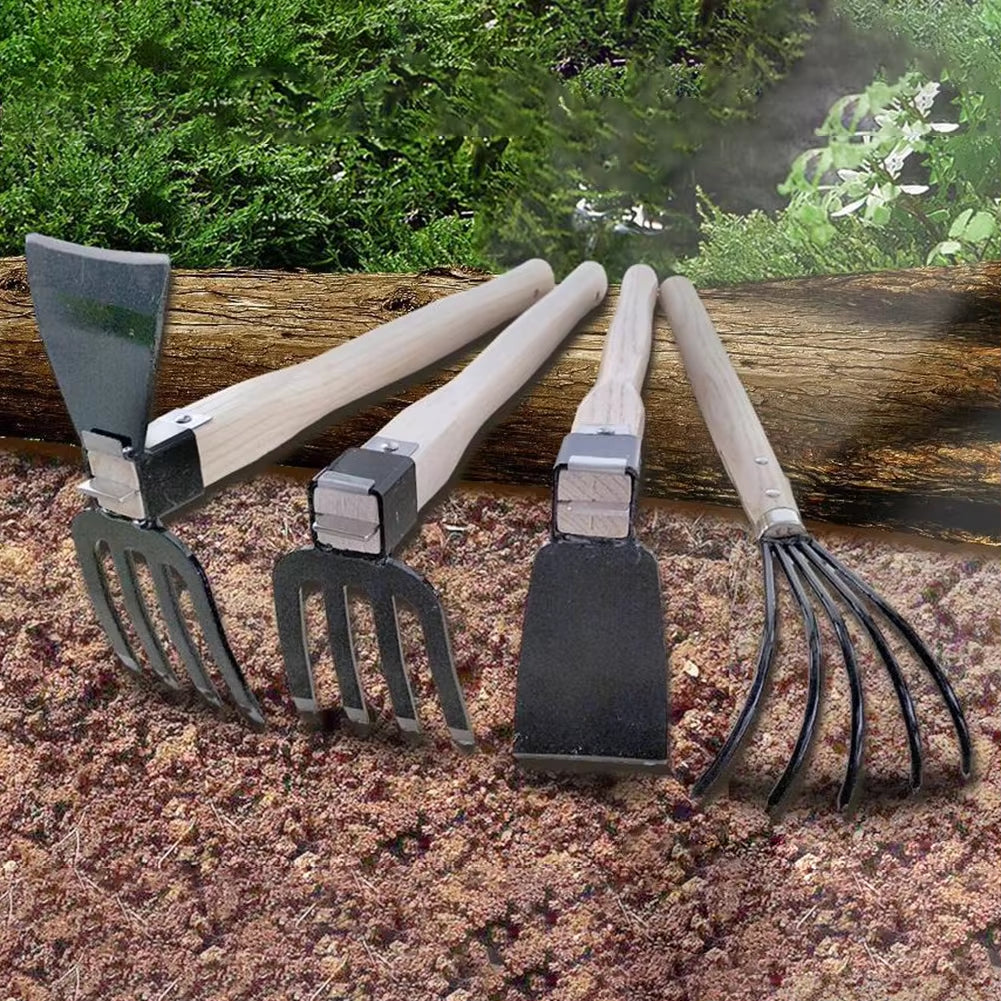 Work Smarter – Dual-Purpose Garden Hand Hoe & Rake