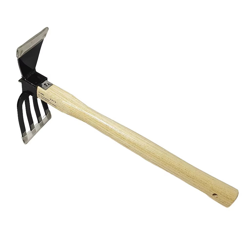 Work Smarter – Dual-Purpose Garden Hand Hoe & Rake