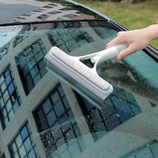 Multi-Function Glass Wiper with Spray Bottle