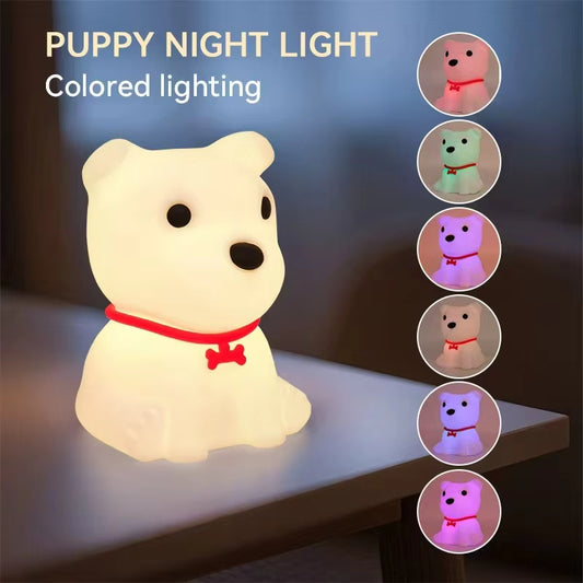 Puppy Touch-Control Rechargeable Night Light