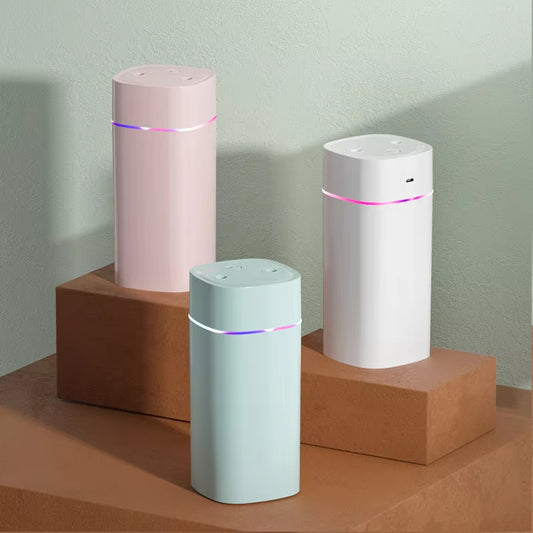 600ML Dual Nozzle USB Humidifier Ultra Quiet