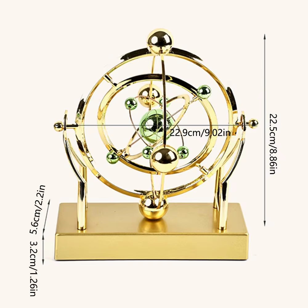Celestial Orbit Perpetual Motion Desk Sculpture